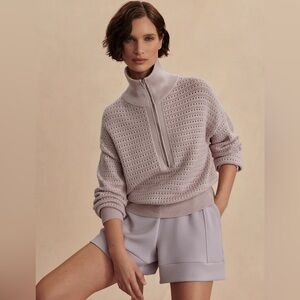 ♥️LAST ONE! Varley Darla knit in lilac marble NWT